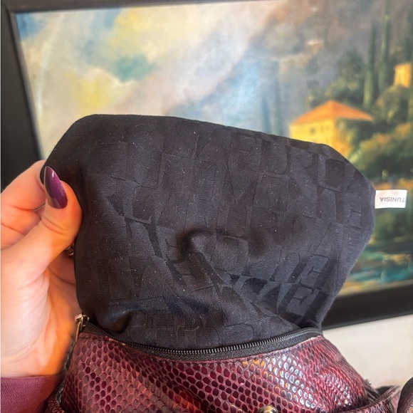 Furla Python Embossed Tote Bag - Picture 9 of 16